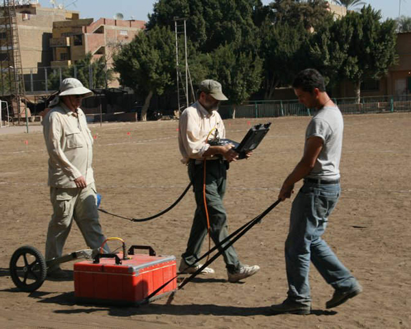 GPR Survey Giza Soccer Field