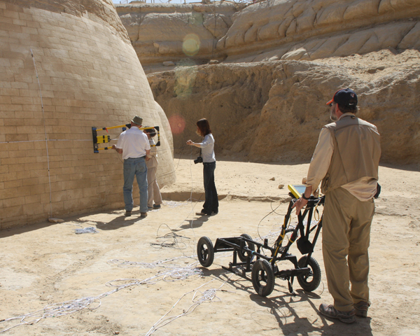 GPR probe of Sphinx Haunch